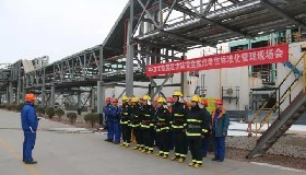 公司與園區(qū)消防救援大隊聯(lián)合開展消防安全重點單位標(biāo)準(zhǔn)化管理現(xiàn)場會