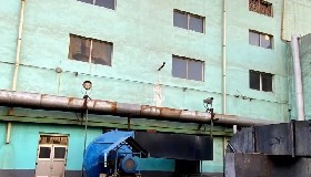 公司積極響應工業(yè)園區(qū)管委會環(huán)保督查反饋問題整改，全力推進完成3臺25噸燃煤鍋爐拆除